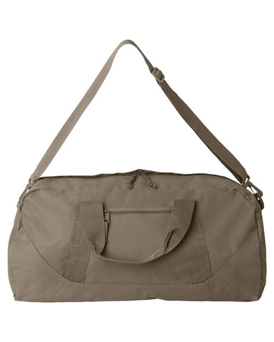 Large Eco-Conscious Recycled Polyester Duffel Bag