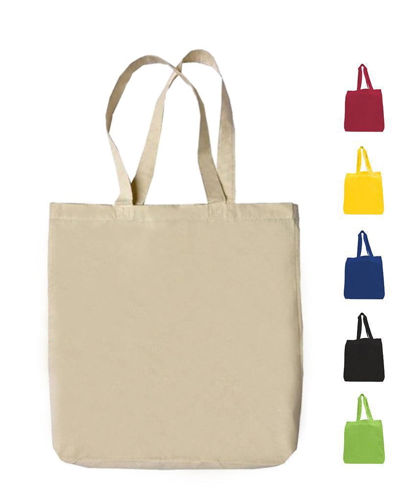 Economical 100 wholesale Cotton Tote Bags W Gusse