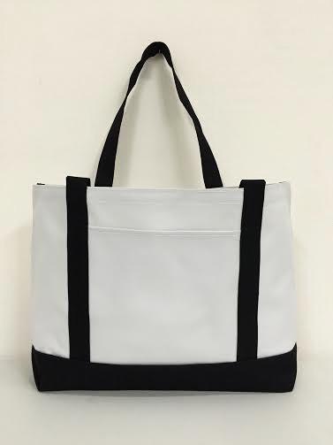 48 ct Grocery Shopping Tote Bag With Large Outside Pocket - By Case