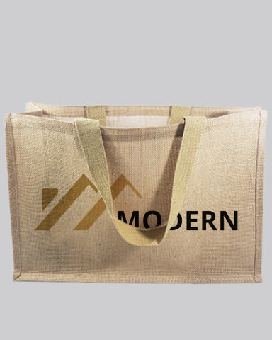 jute tote bags with logo