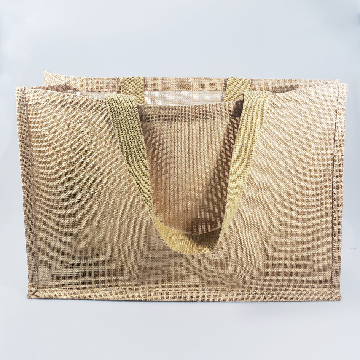 extra large jute shopping bag