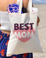 Best Mom Customizable Tote Bag - Mother's Tote Bags