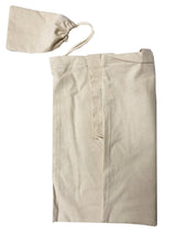 Foldable Cotton Tote Bags w/ Drawstring Pouch - TB118