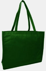 Large Promotional shopping Tote Bags forest green