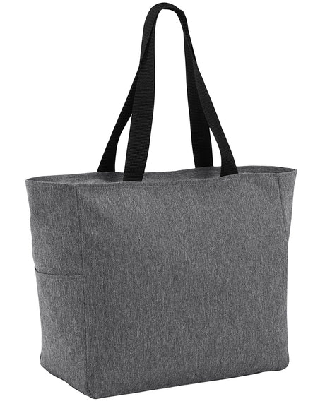 Polyester Improved Essential Tote Bags with Zippered Closure