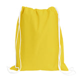 Yellow Cheap Drawstring Bags