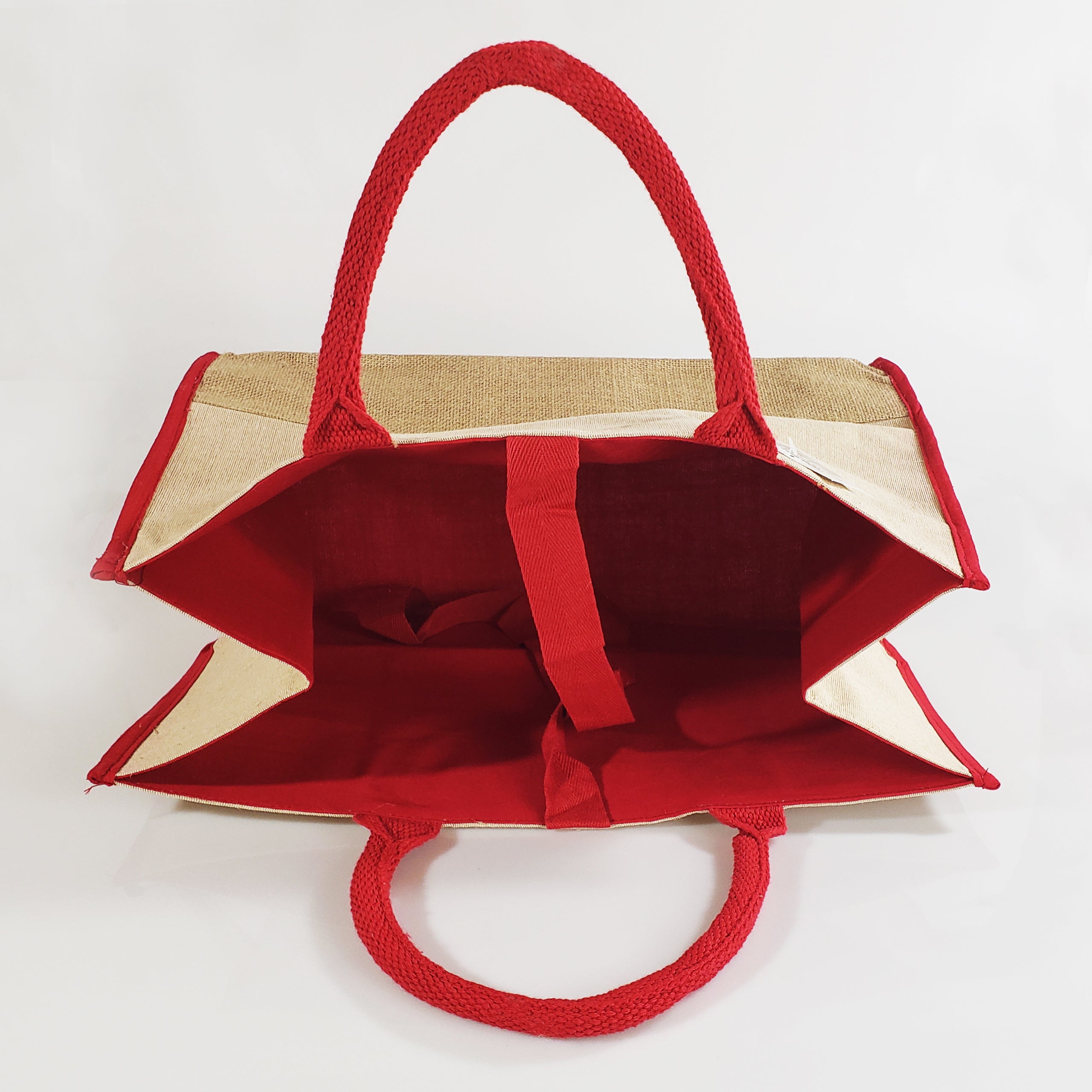 Personalized Burlap Tote Bags with Bamboo Handle, Custom Jute Bag  Bridesmaid Gift Bag Bachelorette Party Tote Wedding Gift Bag, Beach Bag ,  Red Colour Jute Bag, Black Jute Bag - Burlap Mart