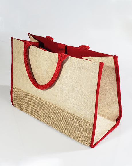 natural red jute bag thumbnail