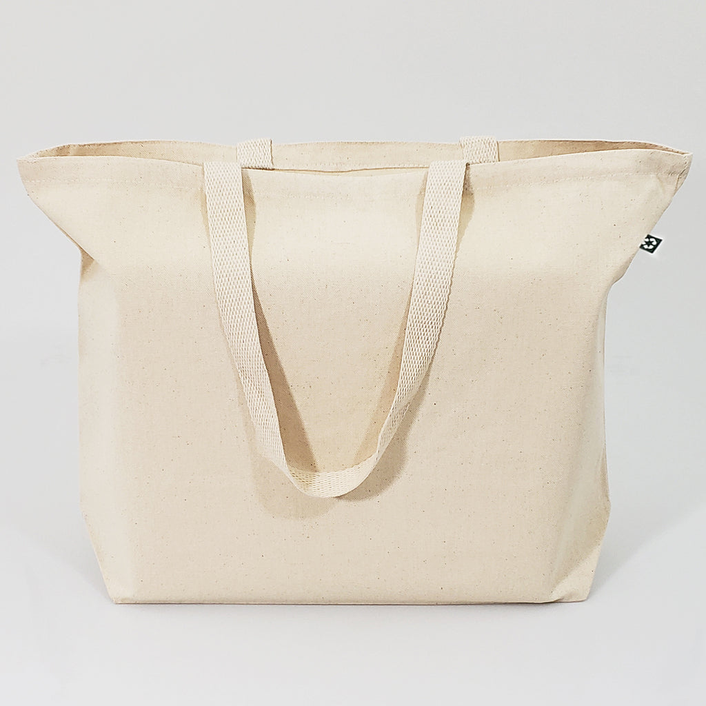 Recycled Canvas Tote- Large Gusset