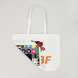 120 ct Large 100% Polyester Canvas Sublimation Tote Bags White - By Case