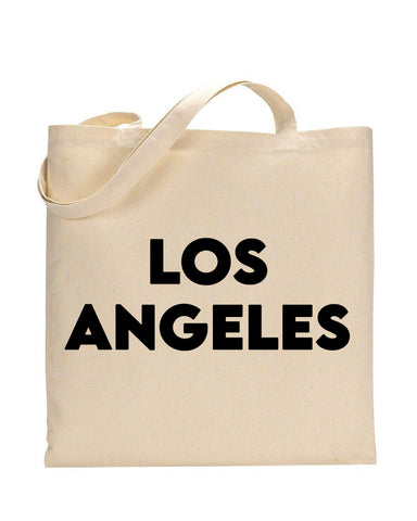 Los Angeles Tote Bag - City Tote Bags
