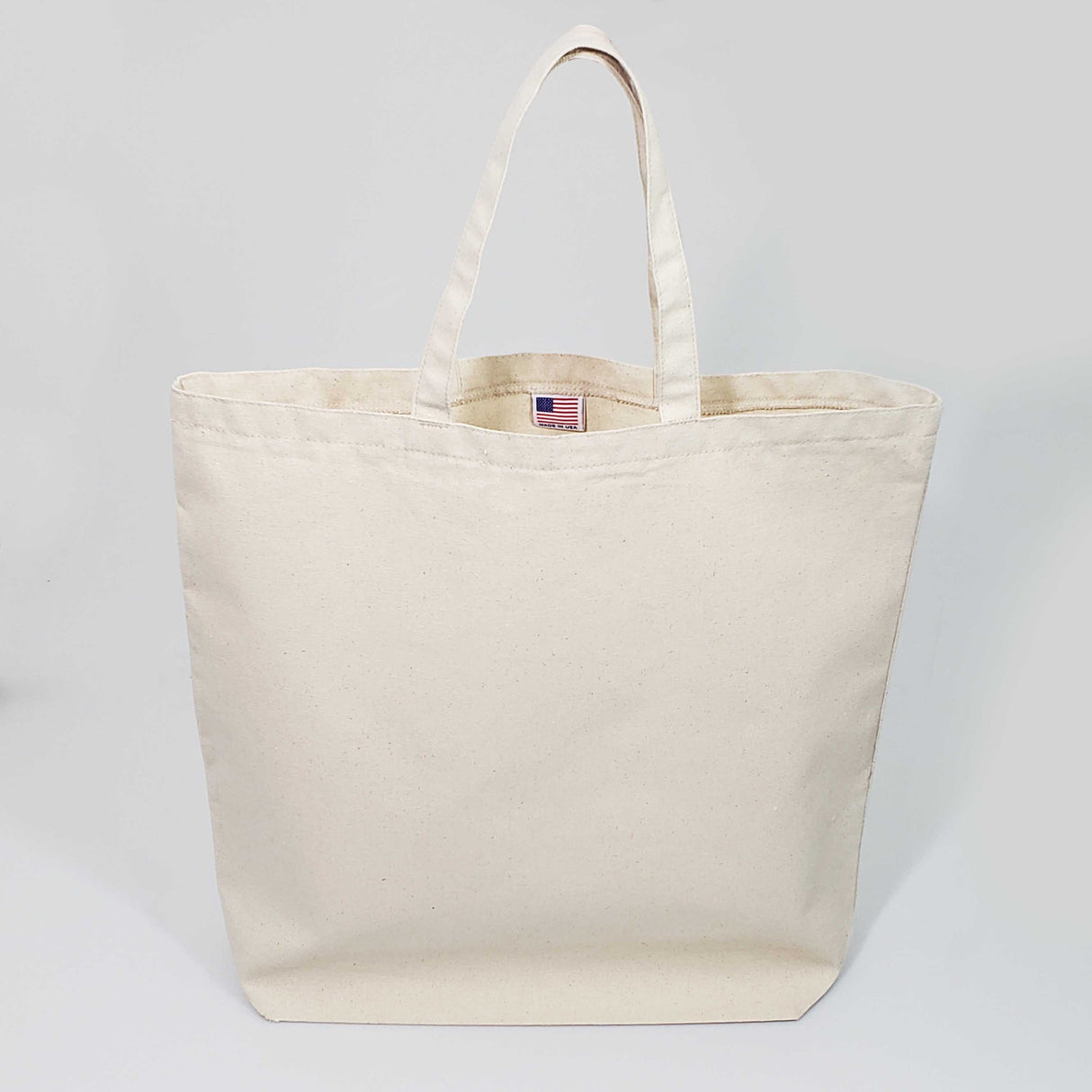Oversized Canvas Tote Bag - Made in USA
