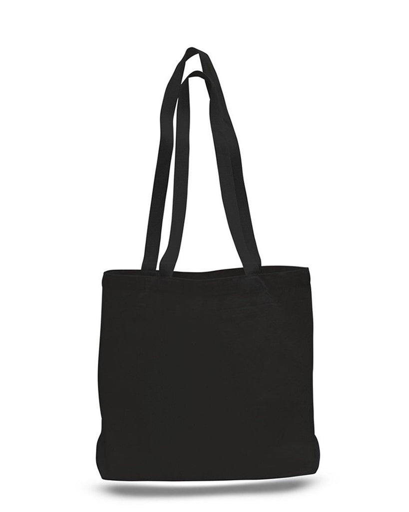 96 ct Large Canvas Value Messenger Tote Bags - By Case
