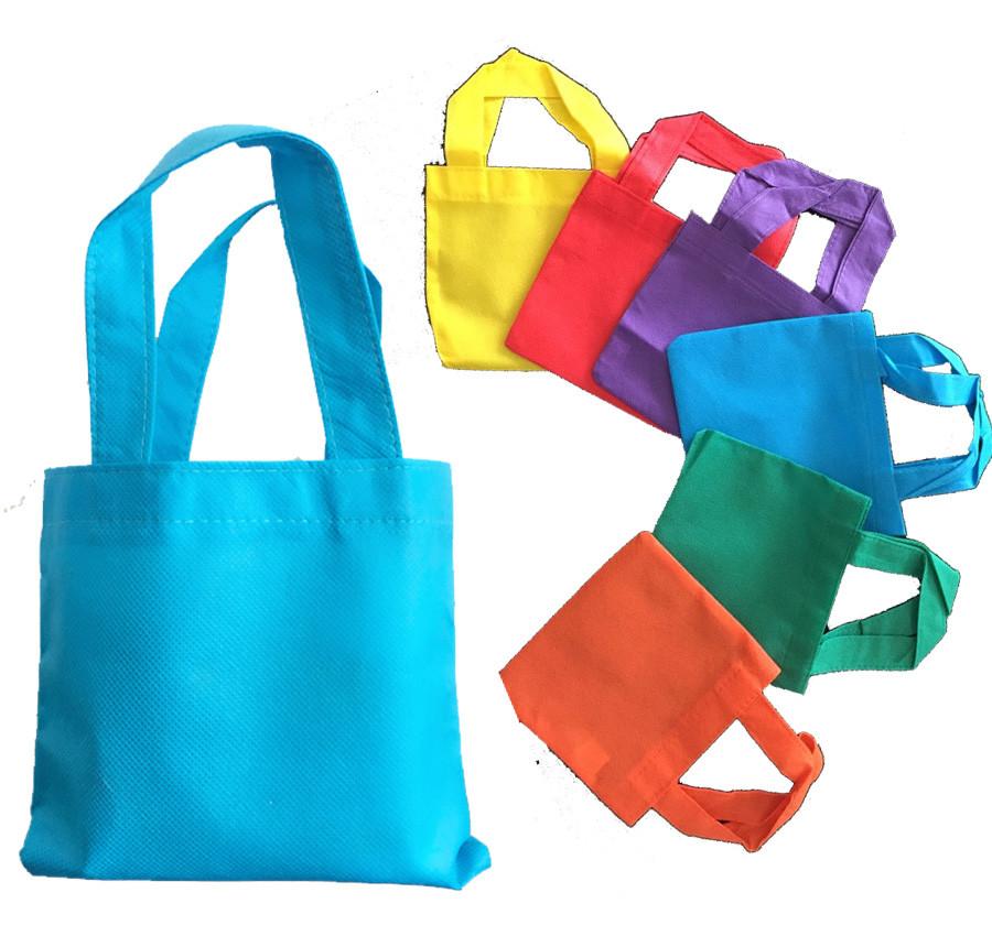 500 ct 6 MINI Non Woven Tote Bag Pack of 500