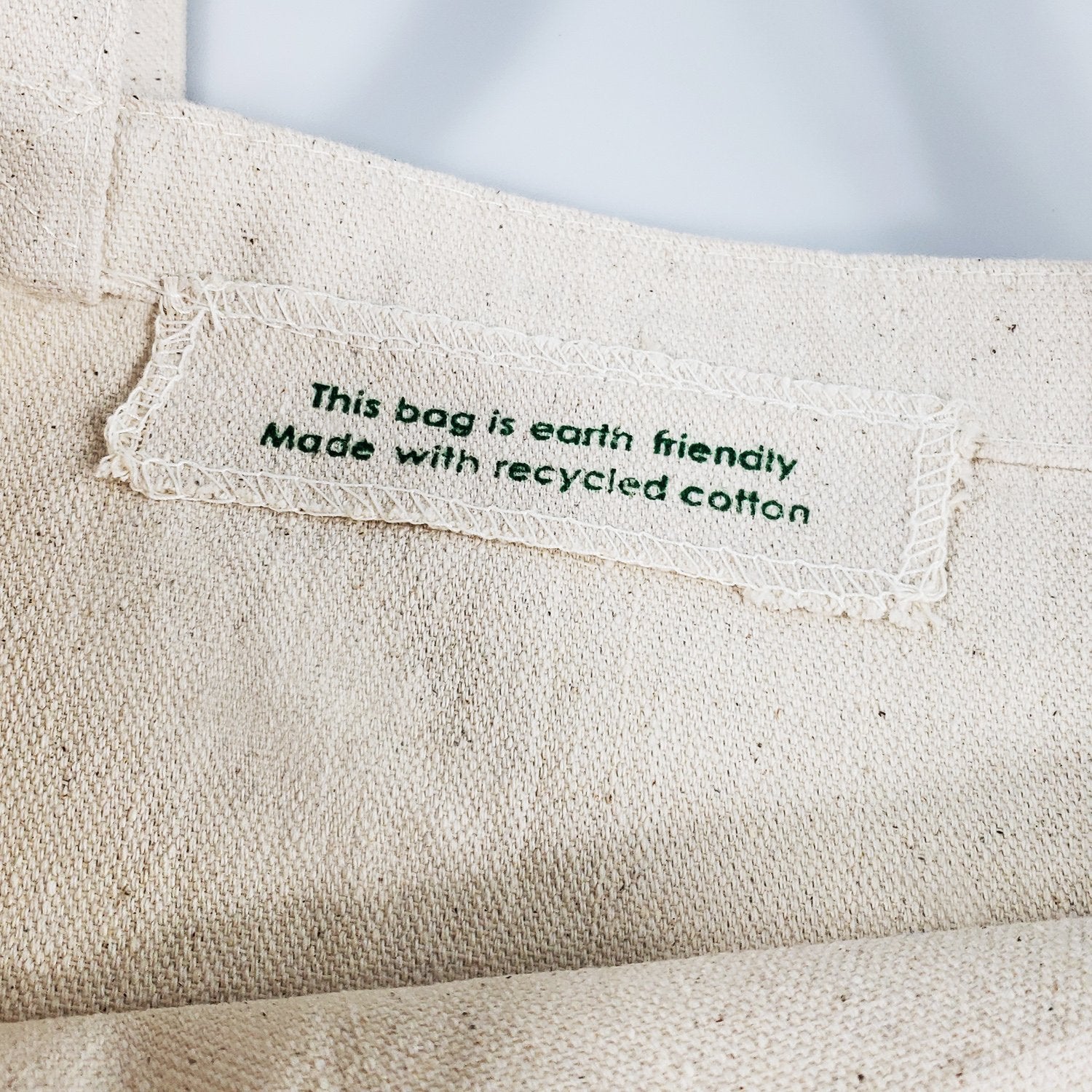 CafePress 'ONE Hundred Years From Now' Canvas Tote Bag - Reusable Natural Cotton Shopping Bag, Two Sizes