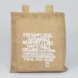 96 ct Wholesale Burlap Bags - Promotional Jute Tote Bags - By Case
