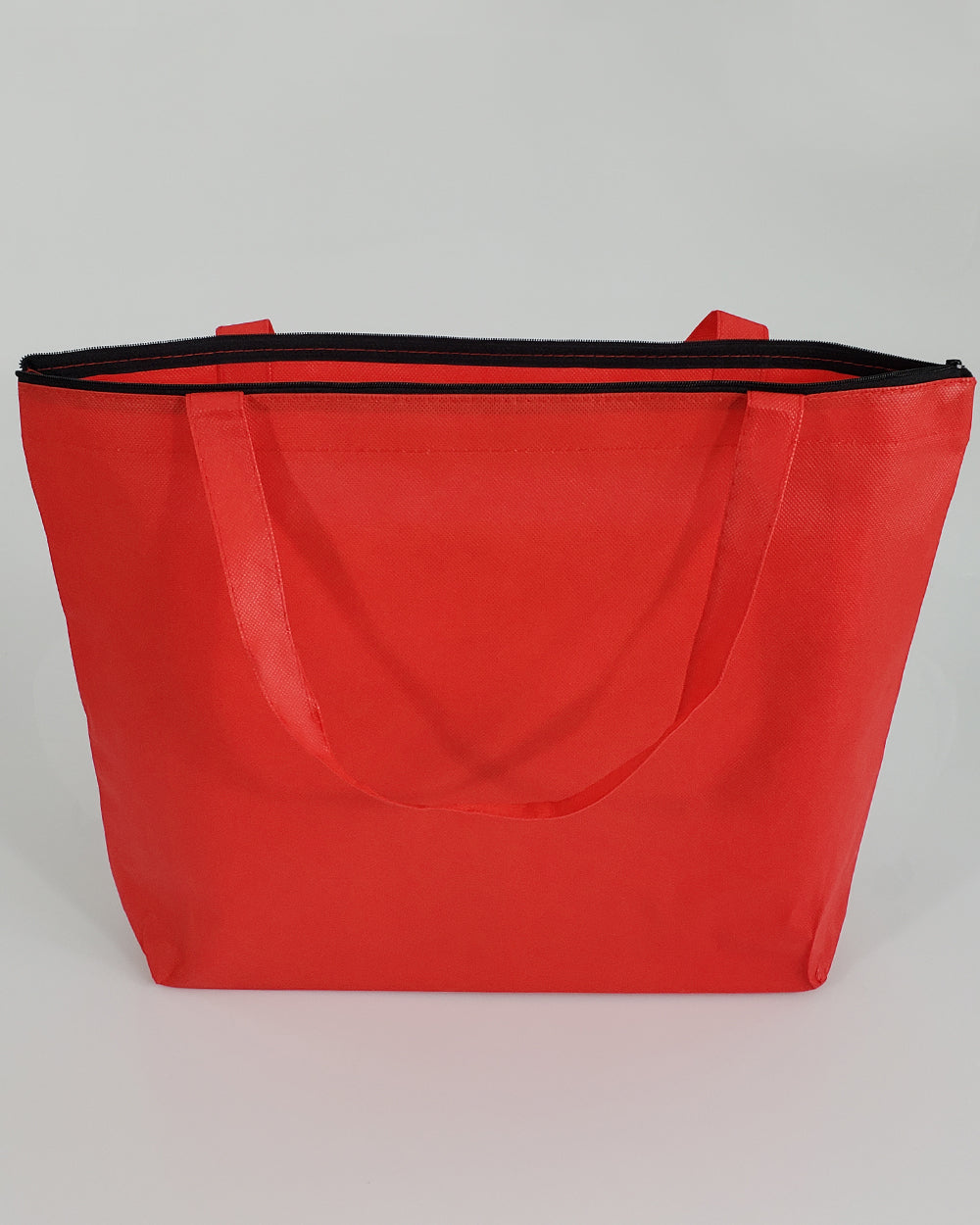 300 ct Zippered Promo Convention Tote Bag with Gusset - By Case