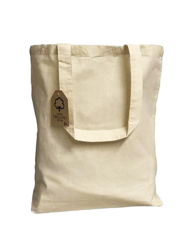 Organic Cotton Canvas Tote Bags with Gusset - Certified Organic Cotton