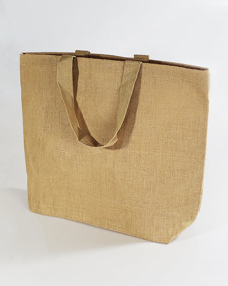 oversite jute bag for travel