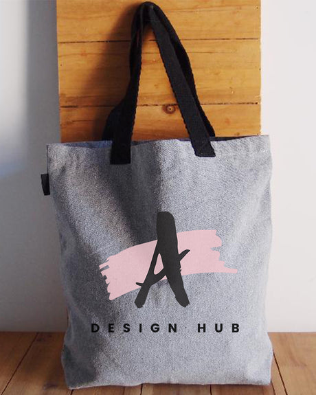 Custom Recycled Canvas Tote Bag With Bottom Gusset - Recycled Canvas Tote Bags With Your Logo - RC870