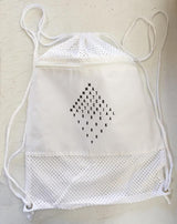 Large Nylon Mesh Drawstring Bag. BPK281