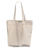 12 ct Eco Friendly Recycled Cotton Canvas Tote Bag w/Full Gusset - By Dozen