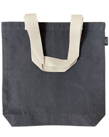 60 ct Recycled Canvas Tote Bag With Bottom Gusset - By Case