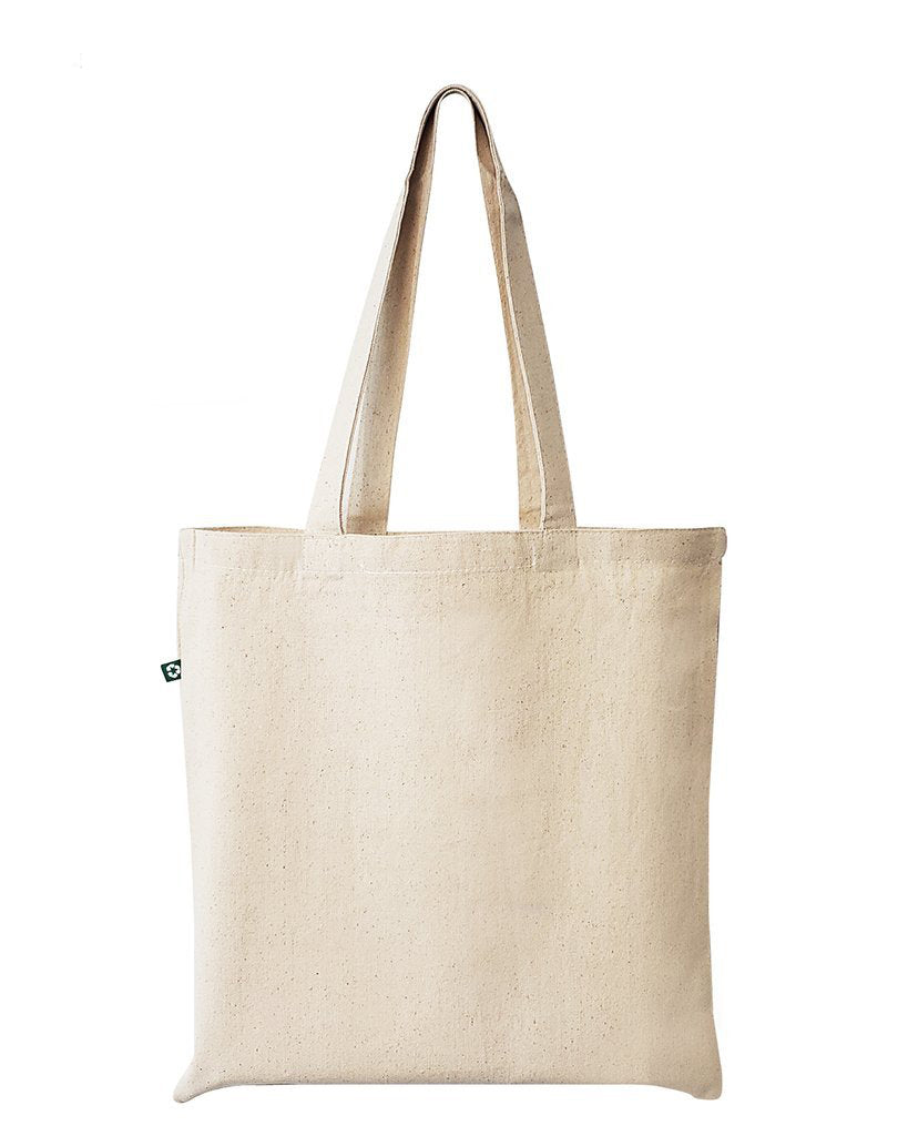 Strong reusable tote bag, eco-friendly cotton canvas bag 2