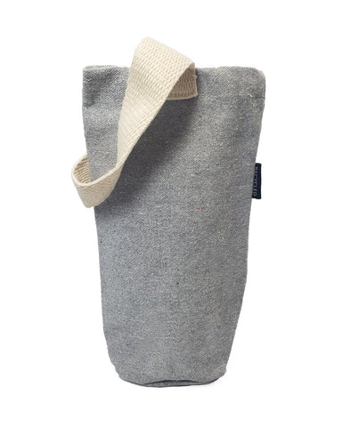 6 ct Recycled Cotton Canvas Wine Bag - Pack of 6