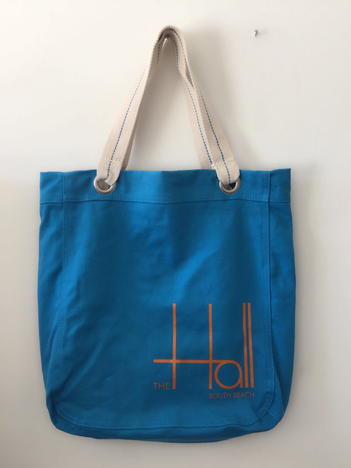 6 ct Colorful Cotton Canvas Allie Tote Bag with Interior Lining - Pack of 6