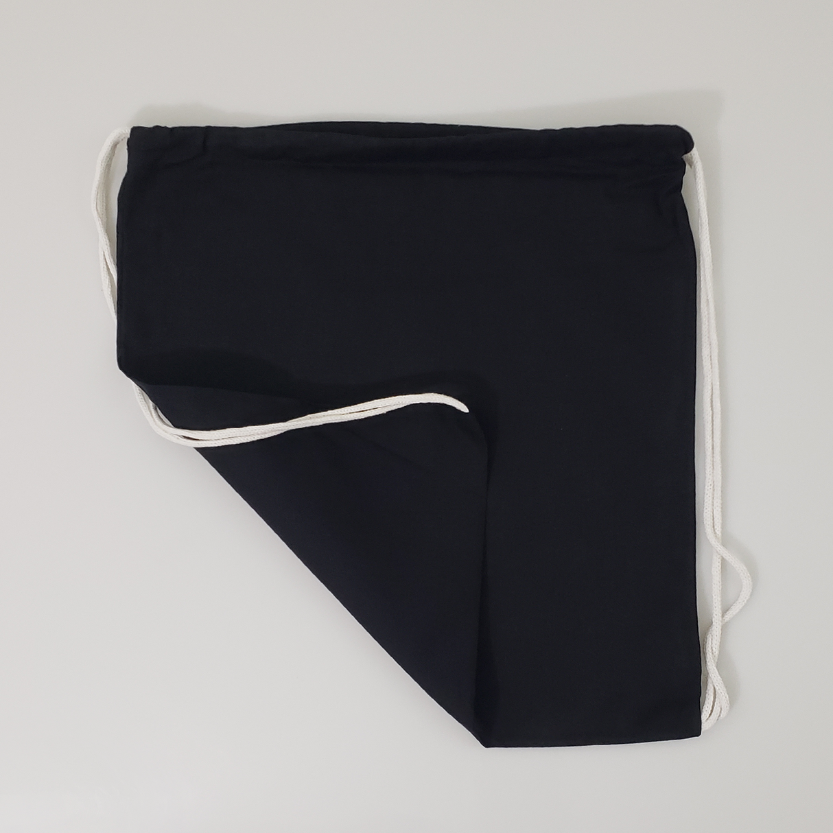 White canvas drawstring clearance backpack