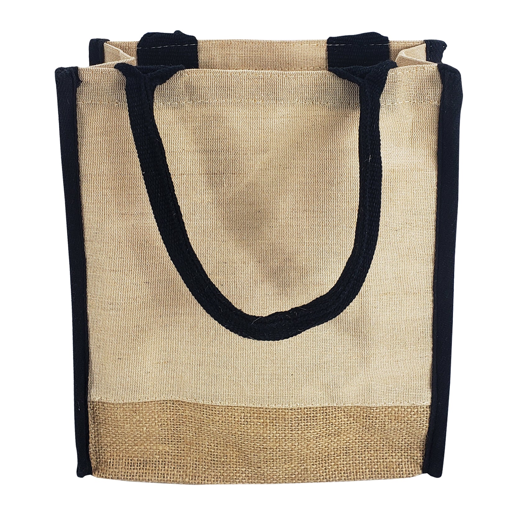 Natural Burlap Tote Bags Reusable Jute Bags with Full Gusset (Pack of 6) ( Small, Natural) : Amazon.in: Bags, Wallets and Luggage