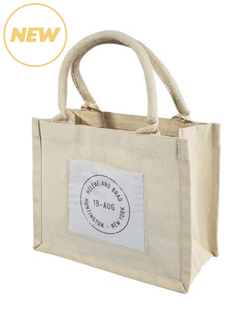 Canvas wedding deals totes