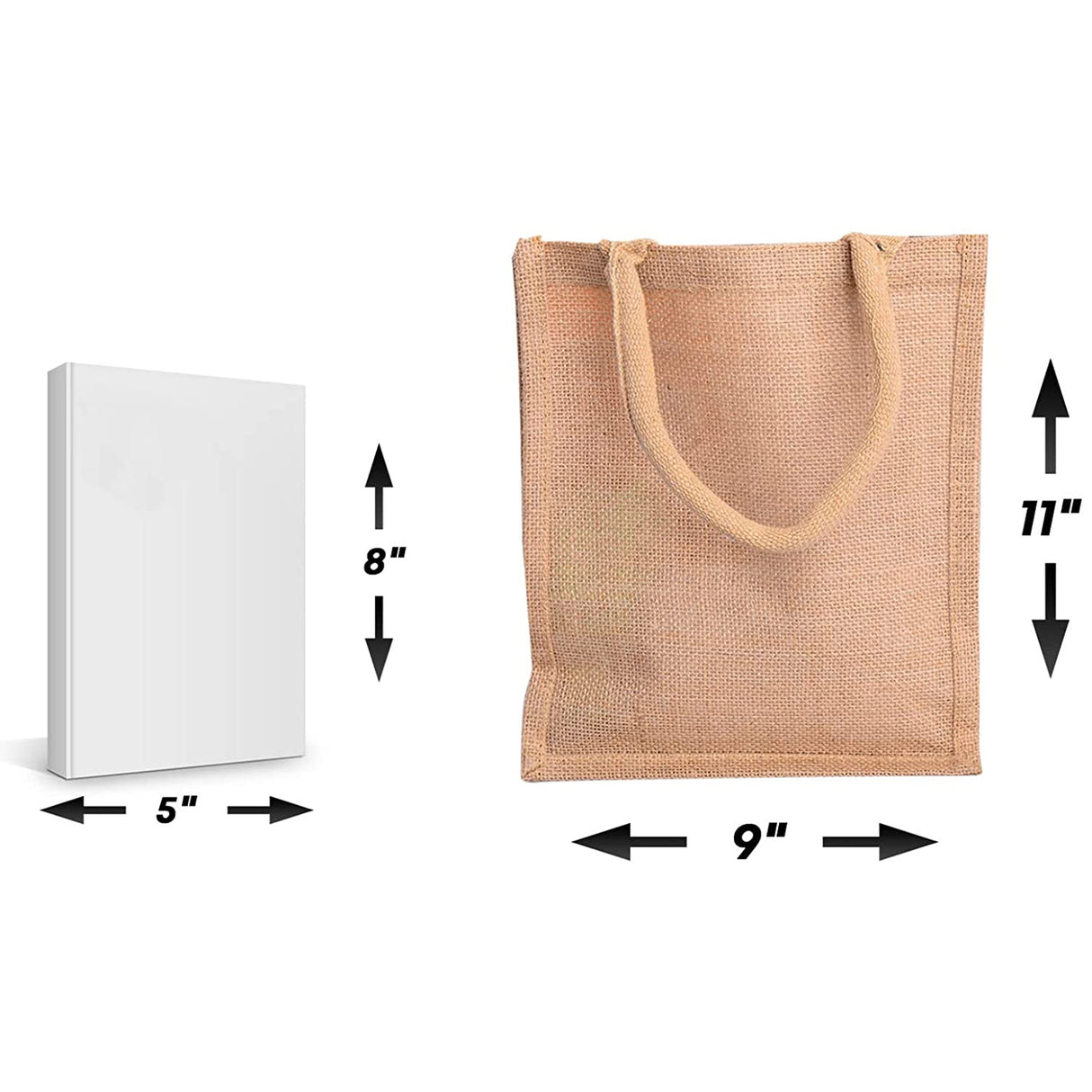 affordable-small-burlap-bag-dimensions
