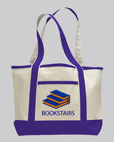 Medium Size Heavy Canvas Deluxe Tote Bags Customized - Personalized Tote Bags With Your Logo - TG258 - Alternative Colors