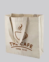 Ultimate Canvas Shopper Tote Bags Customized - Personalized Grocery Bags With Your Logo - TF255