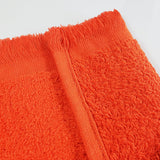 velour fringed towel