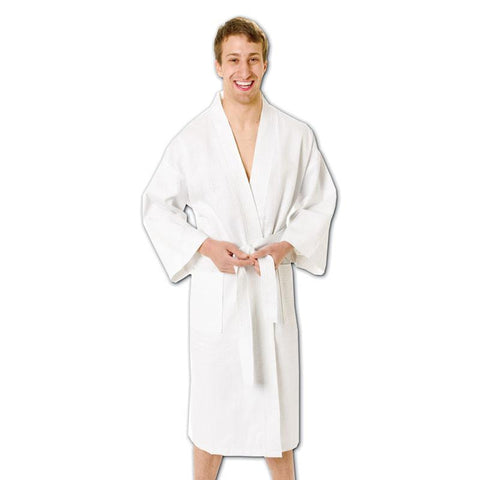 100% Cotton Soft Terry Adult Unisex Lightweight Bathrobe by Superior - On  Sale - Bed Bath & Beyond - 6632152