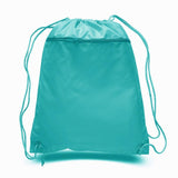 Cute Turquoise Sport Drawstring Bags