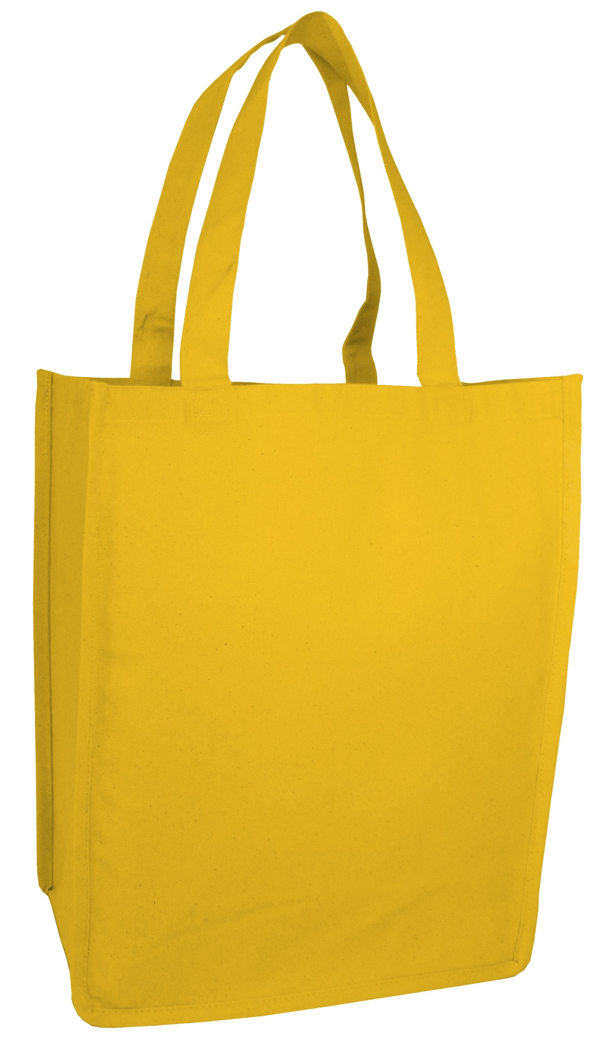 Jumbo Size Heavy Canvas Wide Shopper Tote Bag - TF254