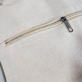 zipper detail cotton bag by tbf