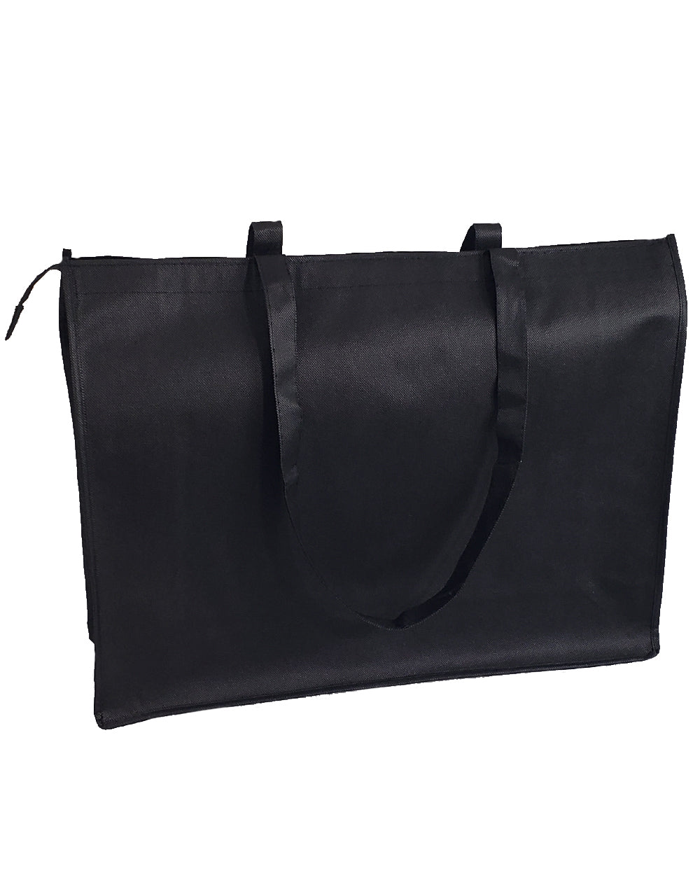 200 ct Zippered Large Tote Bags - Reusable Grocery Bags